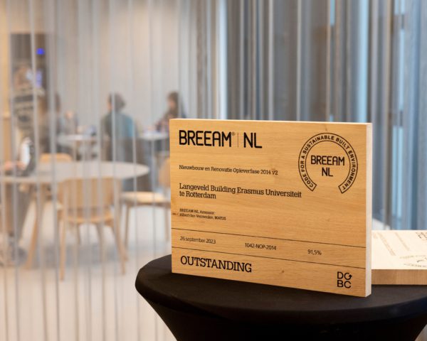 Uitreiking BREEAM-certificaat Langeveld Building - Fotografie @EricFecken